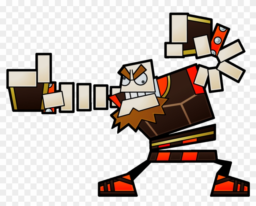 Super Mario Wiki Β - Super Paper Mario O Chunks Clipart