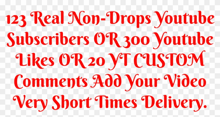 123 Real Non Drops Youtube Subscribers Or 300 Youtube - Hees Hooyo Qoraal Ah Clipart