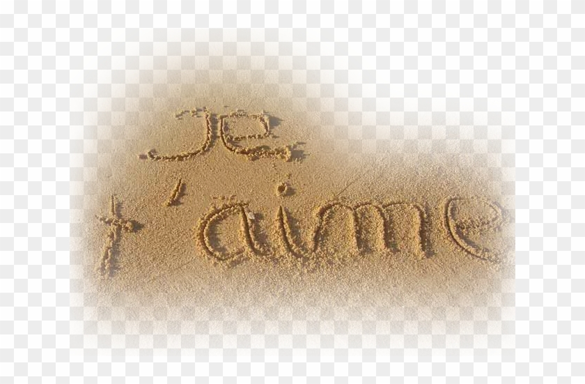 Tube Sable Png - Je Suis Heureux Avec Toi Clipart #4118103