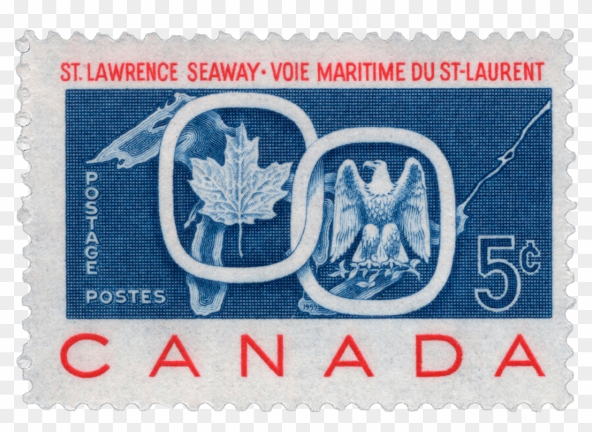 Lawrence Seaway Invert Stamp, - Postage Stamp Clipart