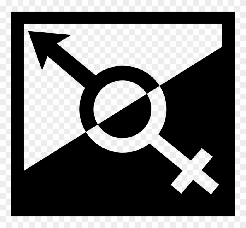 Vector Illustration Of Male Sex Gender Mars Symbol Clipart