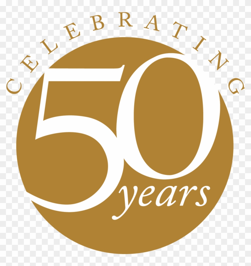 Our History - Celebrating 50 Years Logo Clipart