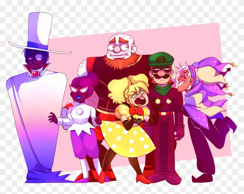 Count Bleck And Black Hat Clipart