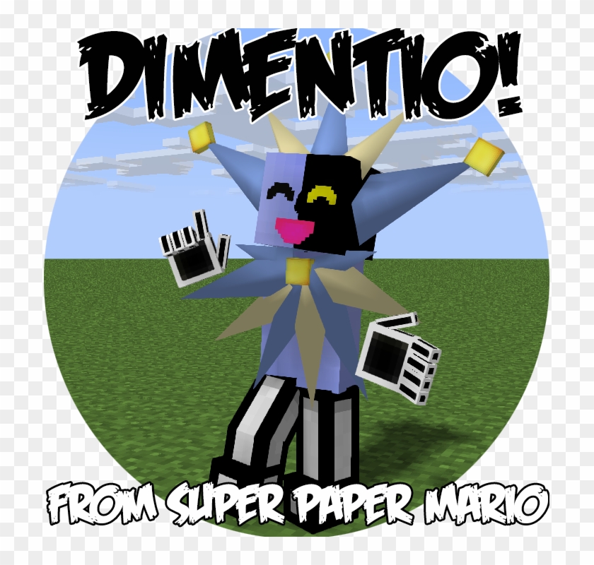 A5999u - Skin De Dimentio Paper Mario Clipart