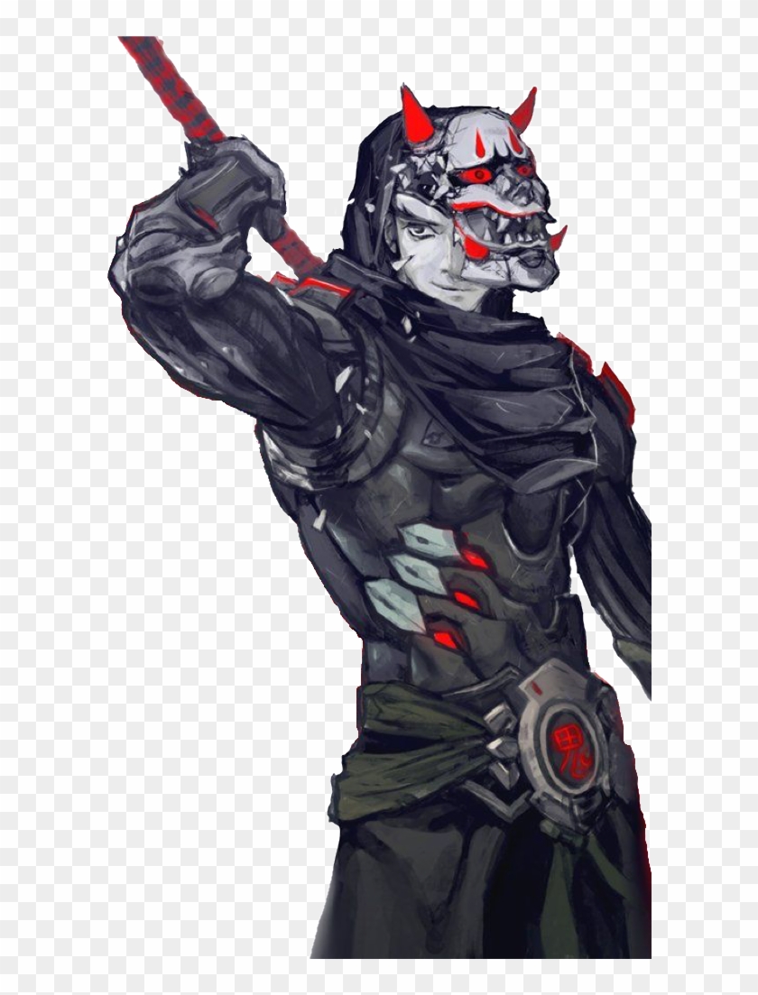 #genji #overwatch #oni #onigenji #genjioni #freetoedit - Overwatch Oni Genji Fanart Clipart