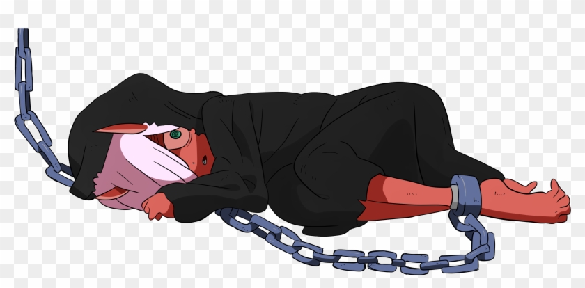 Zero Transparent Oni - Red Oni Zero Two Clipart #4118832
