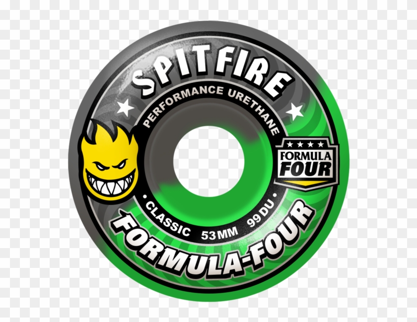 Wheels / Spitfire / Formula Four / Fallout Swirl - Label Clipart #4119081