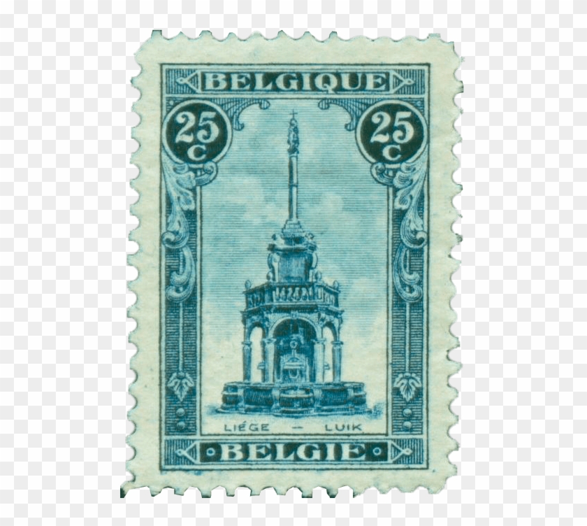 Perron Of Liege Stamp, - 164 Clipart