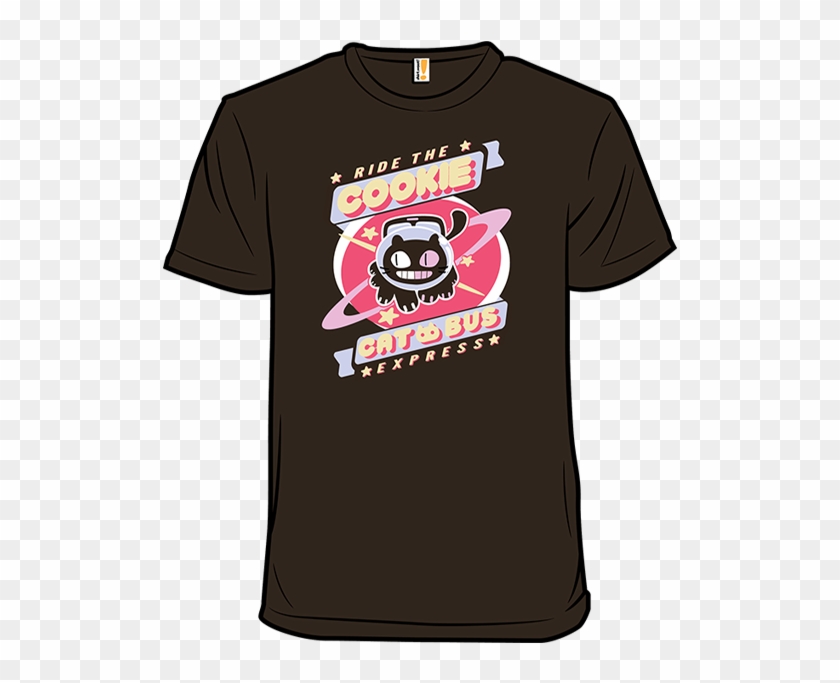 Cookie Cat Bus Express - T-shirt Clipart #4119280