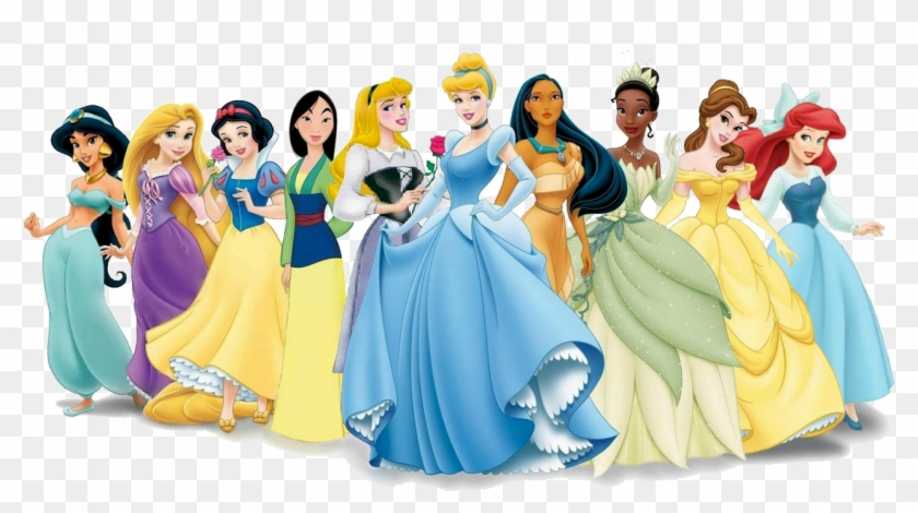 Belle Vector Princess Disney Silhouette Printable - All Disney Princesses 2019 Clipart #4119731