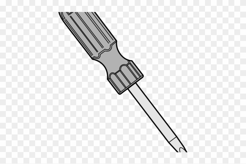 Screwdriver Clipart Black And White - Png Download