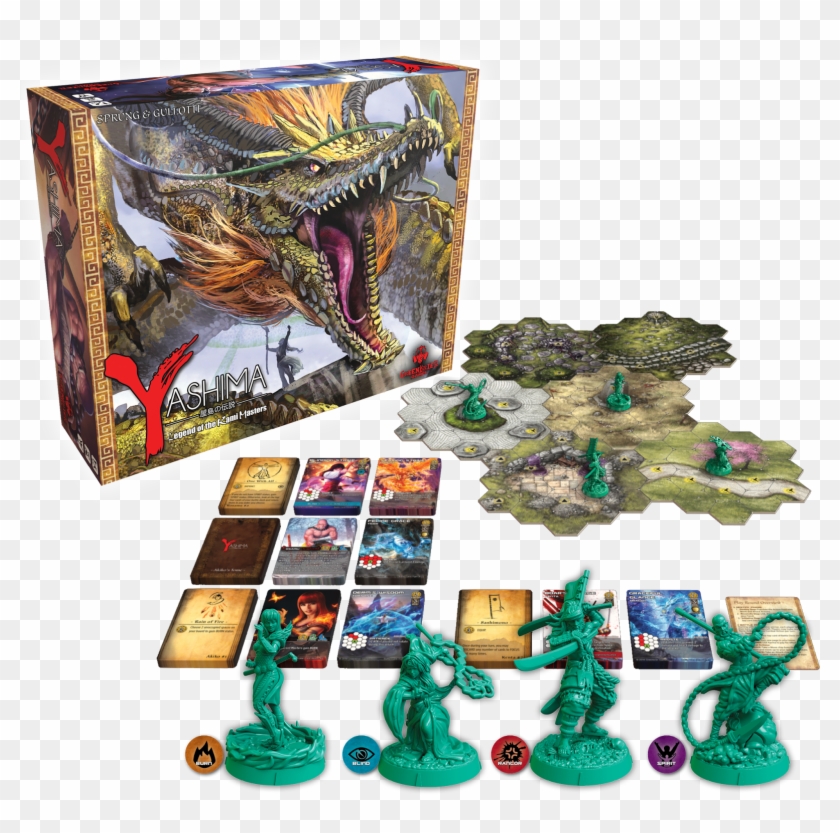 New From Greenbrier Games Yashima - Yashima Board Game Clipart #4120100