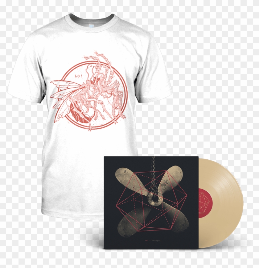 Lo “vestigial” Lp T-shirt (spiderwasp) Bundle - Skateboard Deck Clipart