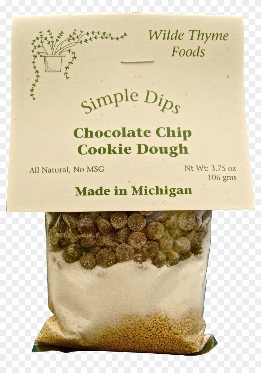 Chocolate Chip Cookie Dough - Mung Bean Clipart #4120211