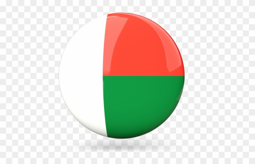 Madagascar Round Flag Clipart #4120214