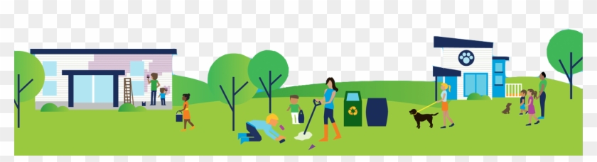 Disney Park Illustration - Illustration Clipart #4120287