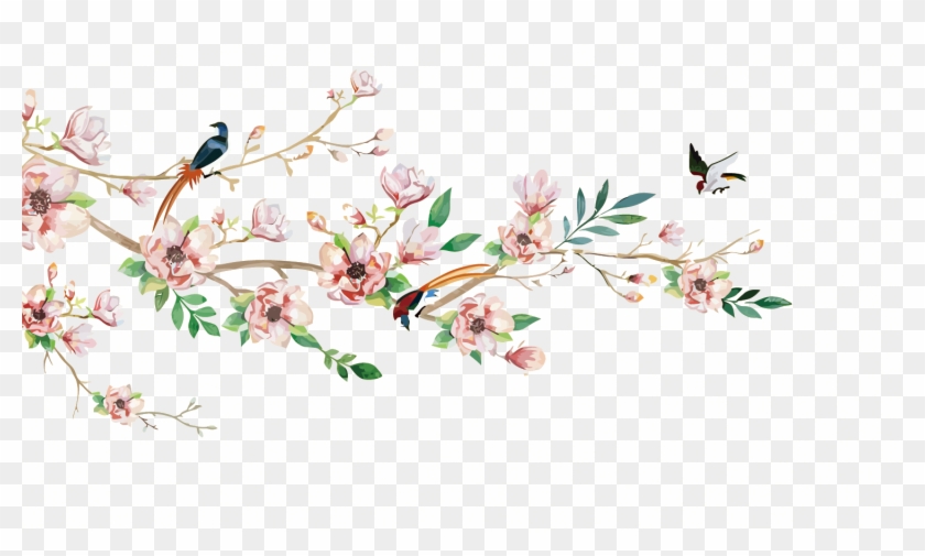 Você Sabe Quando Encontra Um Mau Amor - Flower Illustration Branch Png Clipart #4120290