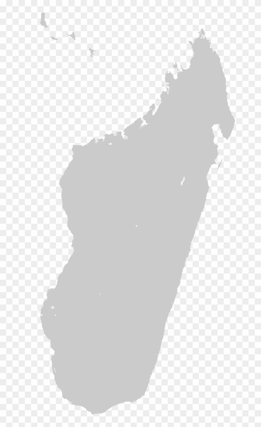 Map Of Madagascar - Madagascar Map Png Clipart #4120378