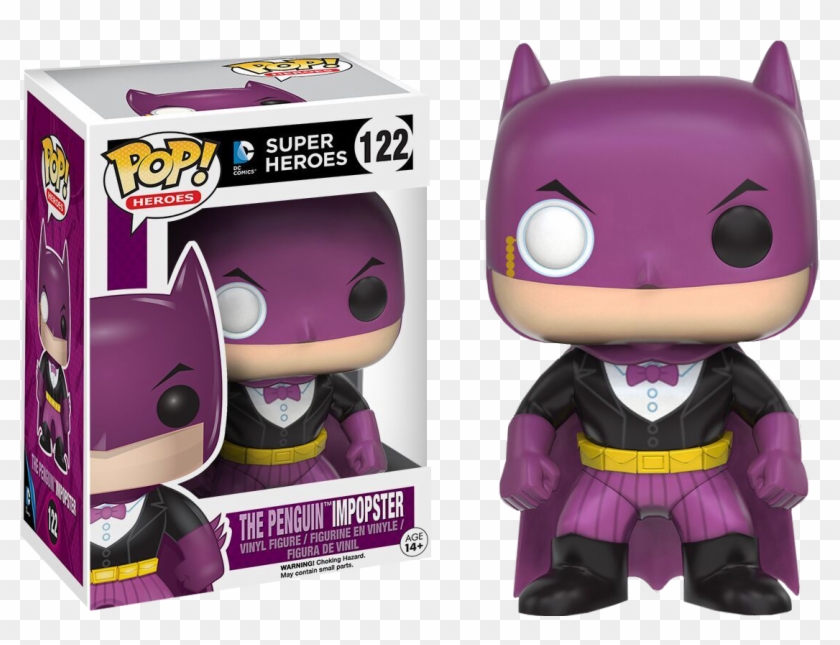 Batman As Penguin Impopster Pop Vinyl Figure - Penguin Impopster Funko Pop Clipart #4120799