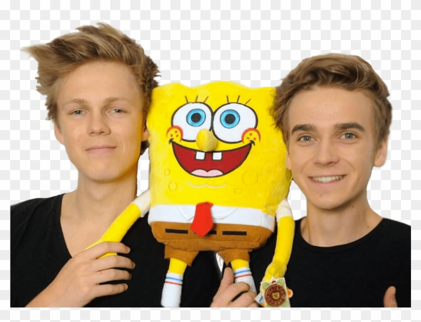 Caspar Lee And Joe Sugg Sponge Bob - Joe Sugg And Caspar Lee Film Clipart #4121226