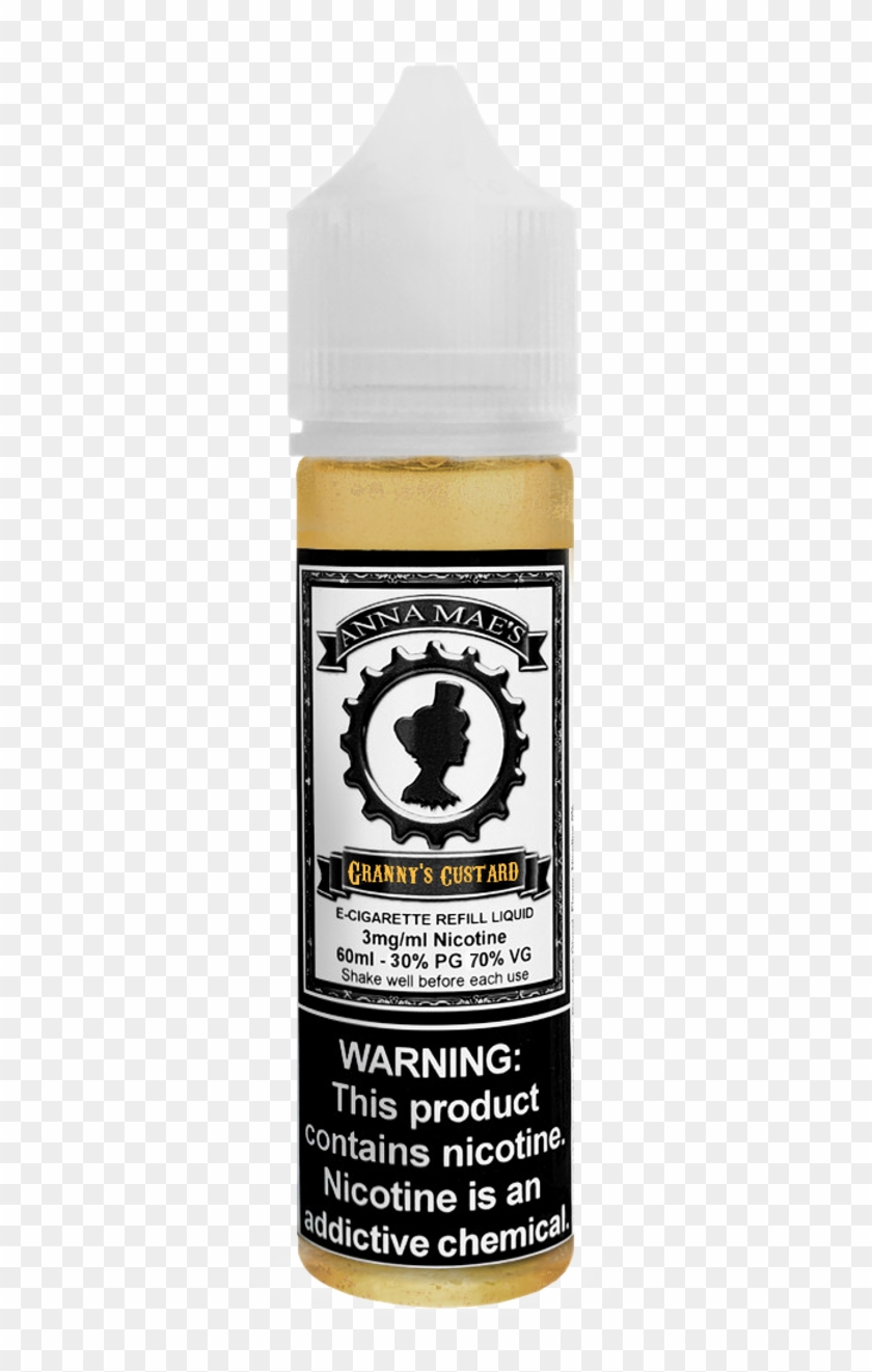 Vanilla Custard Flavored E-juice - Composition Of Electronic Cigarette Aerosol Clipart