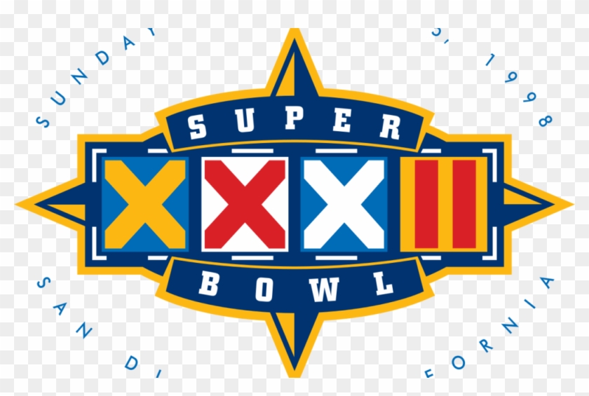 San Diego, Ca Home Of Super Bowl Xxxii - Super Bowl Xxxii Logo Clipart #4121737