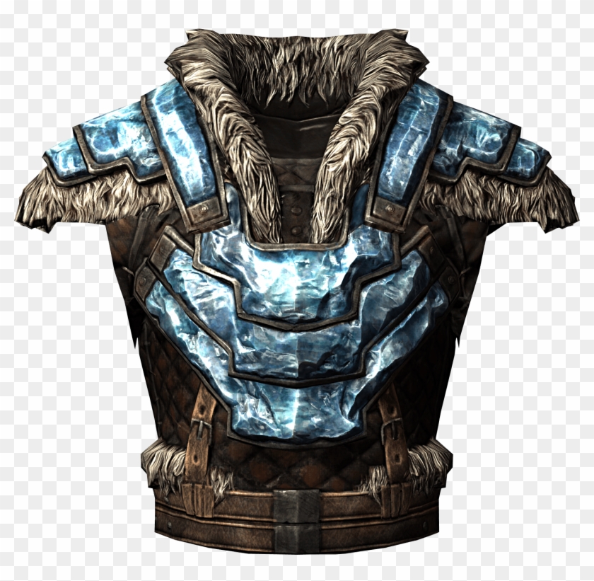 Skyrim Stalhrim Light Armor - Skyrim Chest Armor Clipart #4121792