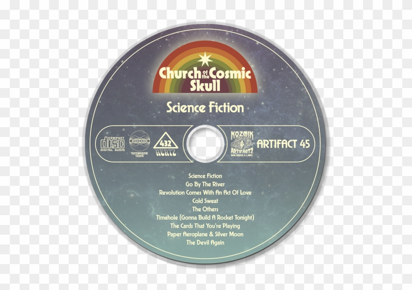 Compact Disc - Church Of The Cosmic Skull Cold Sweat Clipart #4121828