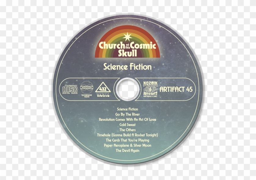Compact Disc - Church Of The Cosmic Skull Cold Sweat Clipart
