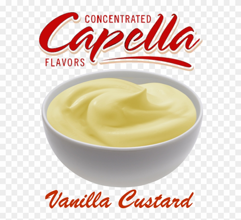 Vanilla Custard V1 By Capella Concentrate - Cream Clipart