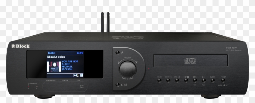 Cvr-100 Mkii, Sapphireblack, Front - Cd Player Clipart