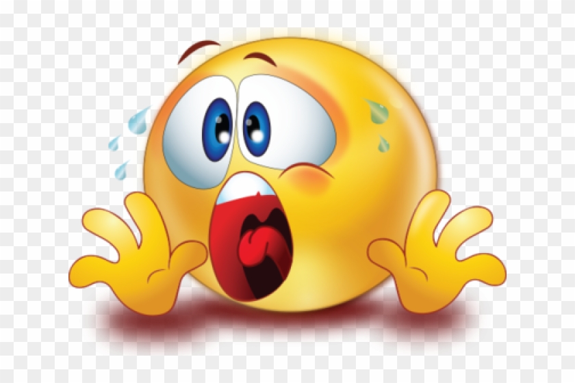 Sweating Emoji Cliparts - Sweaty Emoji Png Transparent Png #4122229