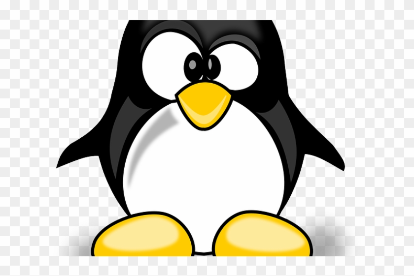 Original - Cartoon Penguin And Igloo Clipart #4122250