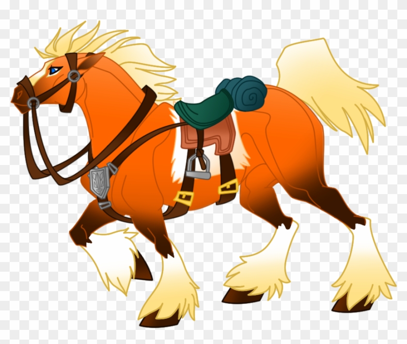 330kib, 888x704, Epona - Twilight Princes Link Fanart Clipart #4122404
