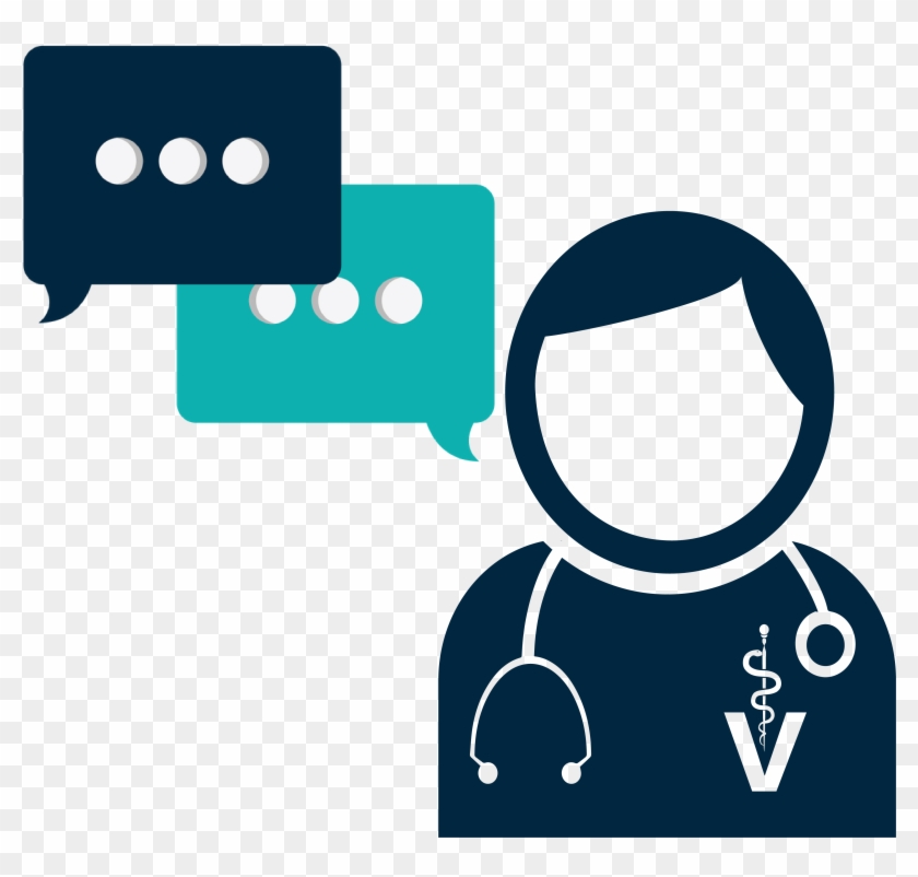Ulam Faculty Veterinarian Check-in Dialogue Icon Clipart
