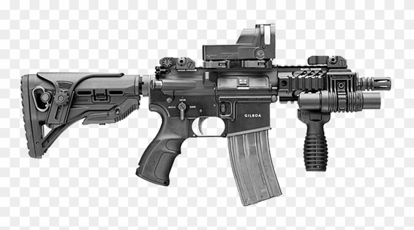 Assault Rifle Clipart #4123020