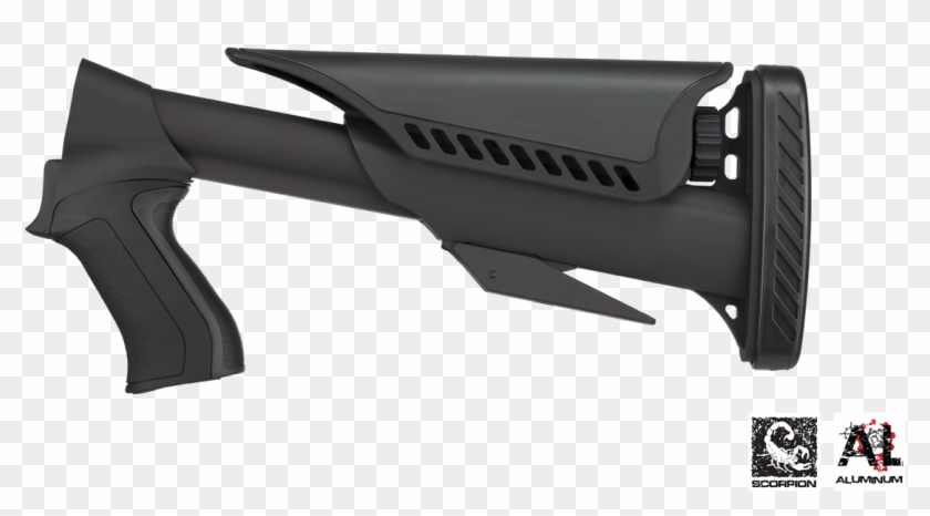 Mossberg 930 Raven Stock With Scorpion Recoil System - Benelli Supernova Stock Removed Clipart #4123096