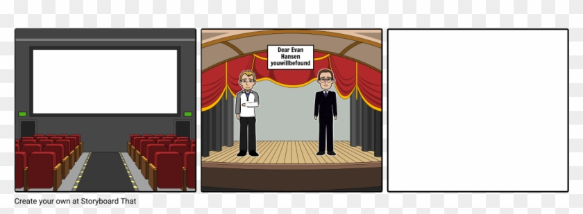 Dear Evan Hansen - Storyboard Clipart #4123204