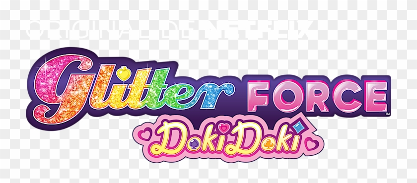 Glitter Force Doki Doki - Graphic Design Clipart #4123599