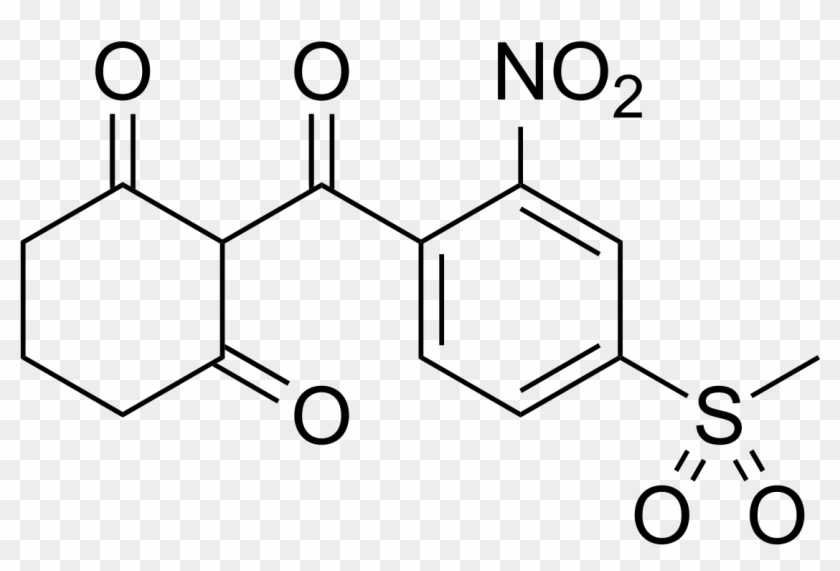 Mesotrione - Alcohol Denat Chemical Structure Clipart
