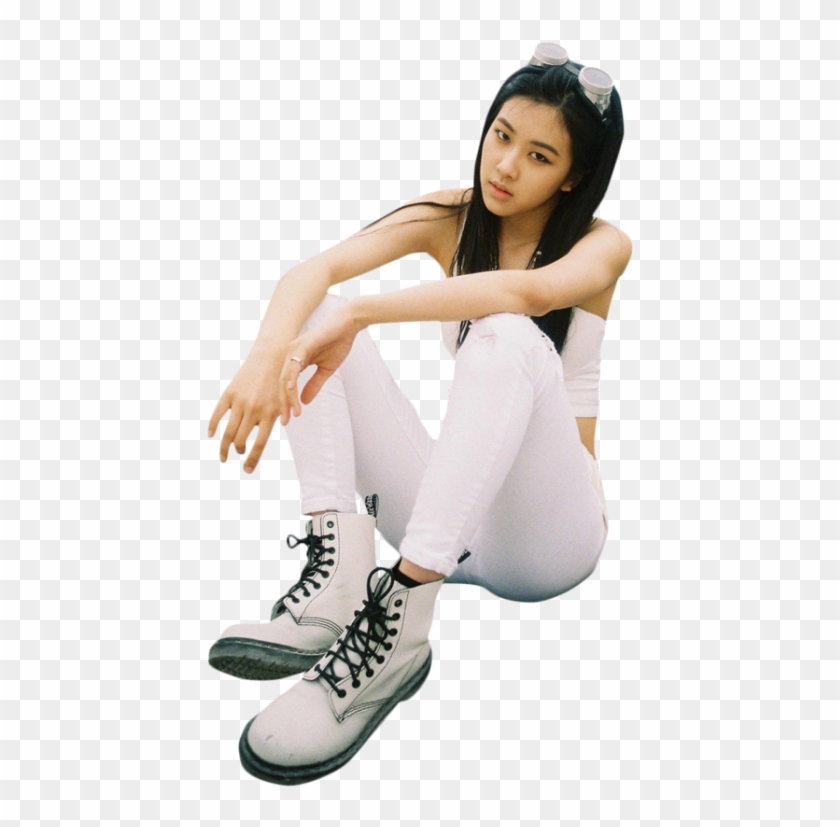 #blackpink #блэкпинк #rose #blackpink Rose #роуз #k-pop - Jisoo Png Blackpink Sit Clipart #4123887