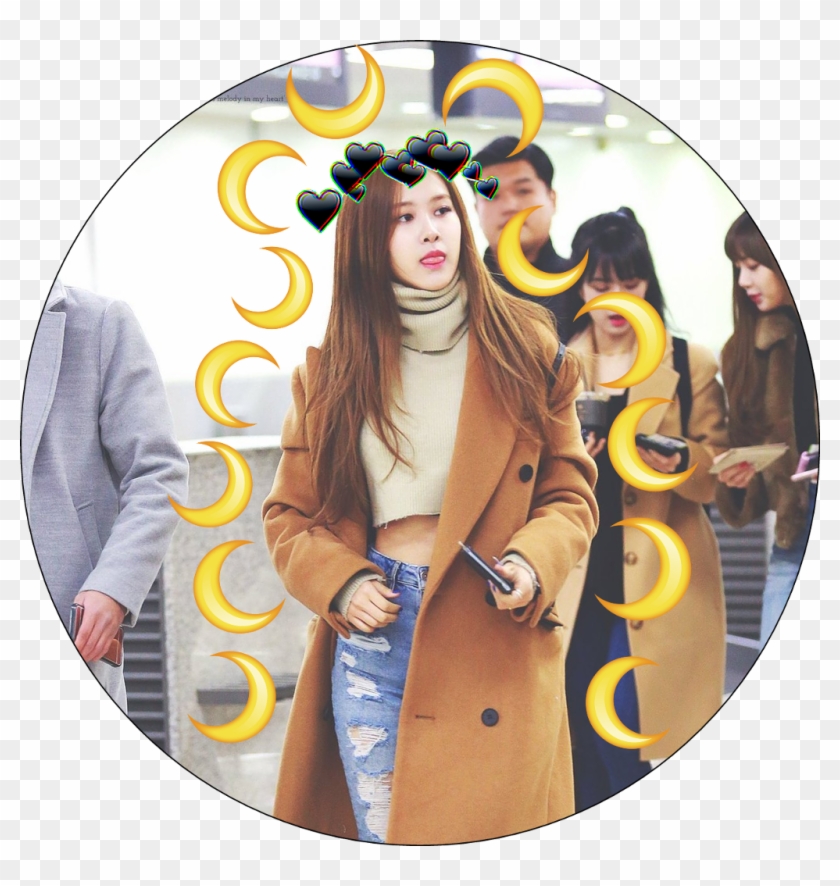 Blackpink Rose Edits Icon Fan-made - Blackpink Rose Crop Top Clipart