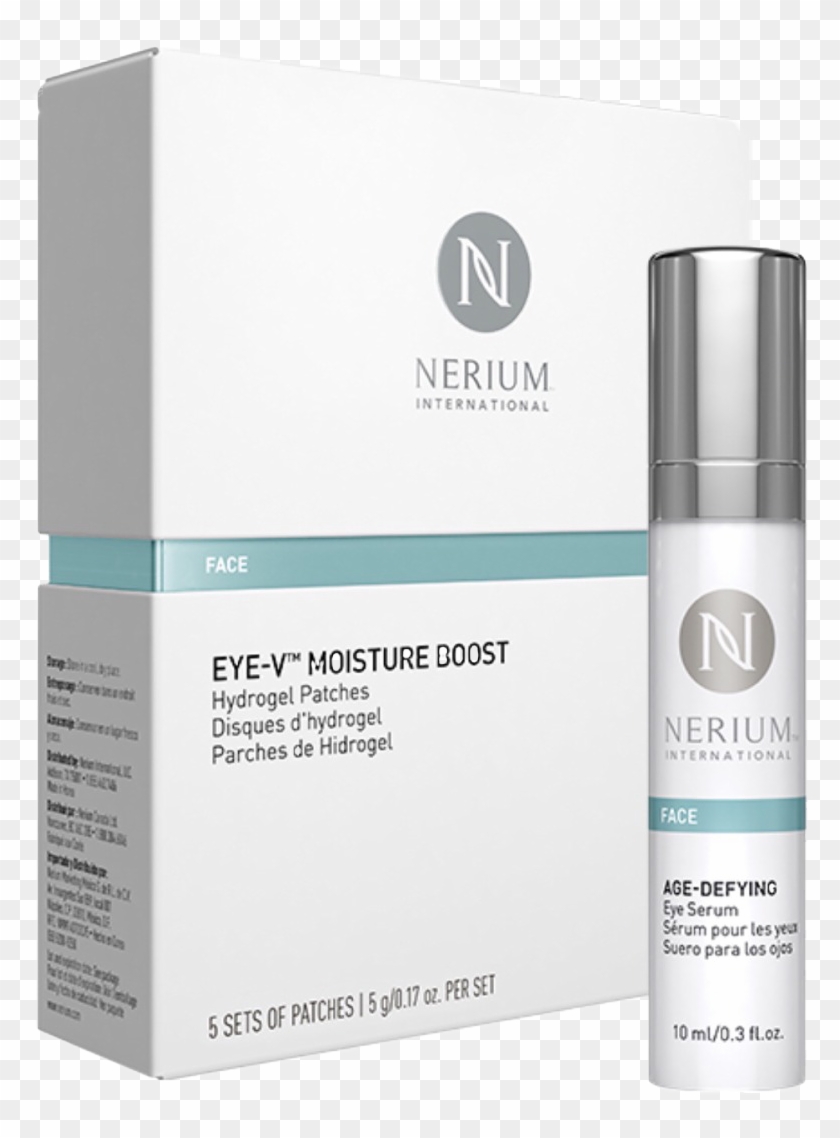 Suero Y Parches Para Ojos - Box Clipart #4124477