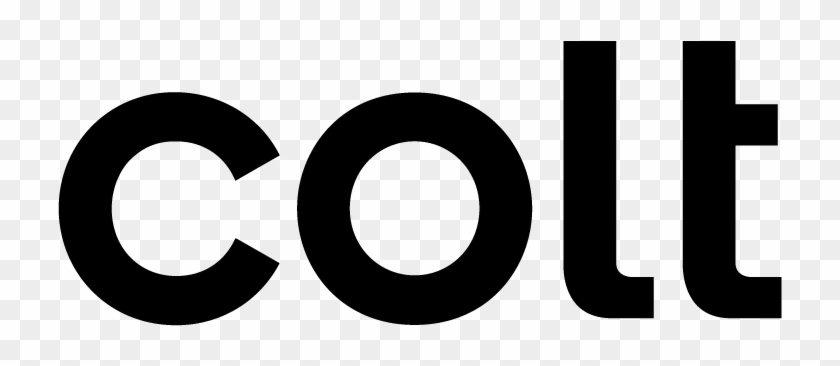 Colt Logo Black - Circle Clipart #4124567