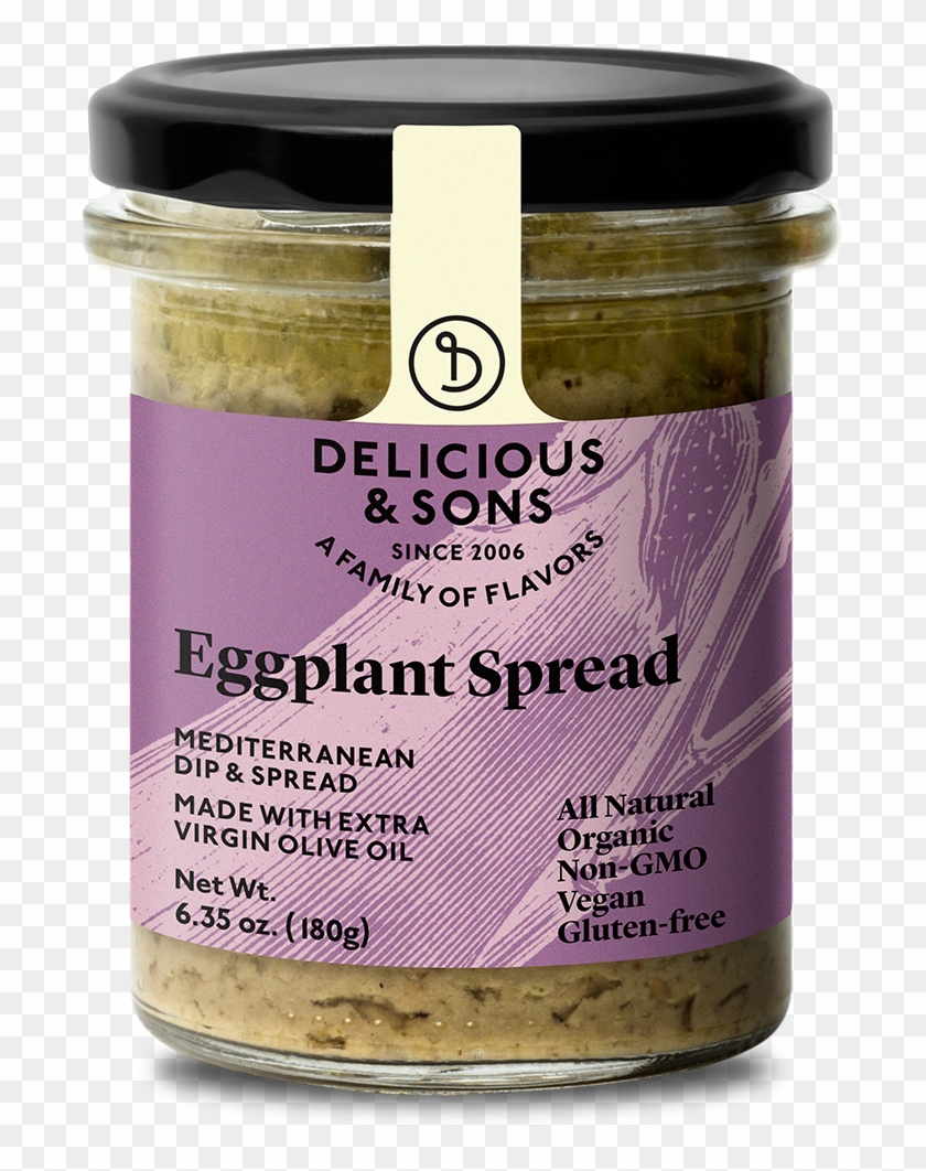 Organic Eggplant Spread - Eggplant Clipart #4124861