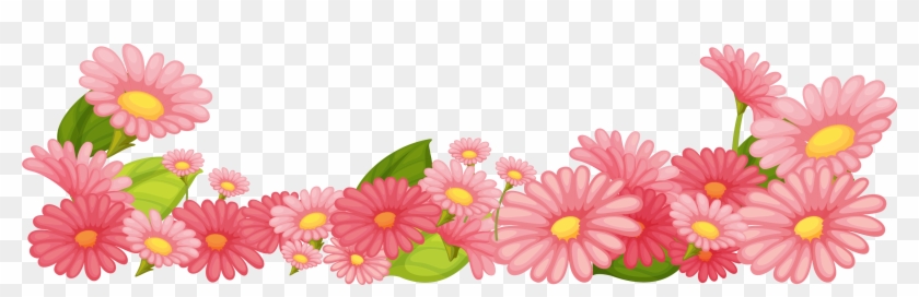 Flower Garden Clipart - Flower Board Design - Png Download