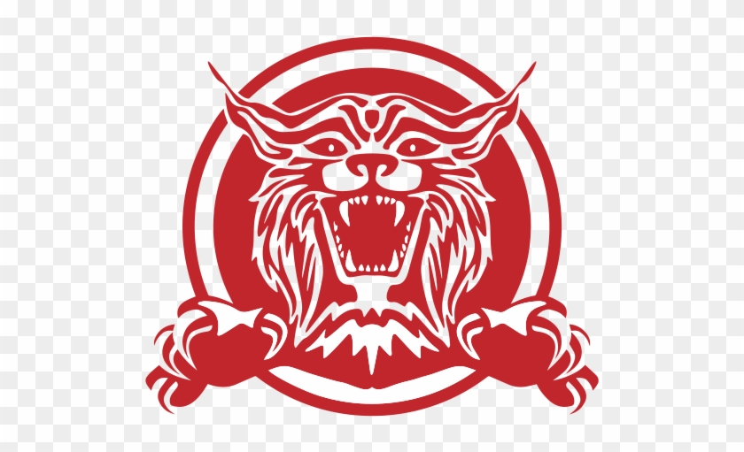 Iowa Bobcats - Iowa School For The Deaf Mascot Clipart #4125204