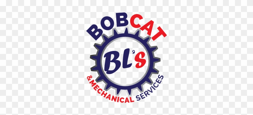 Logo Design By Qaf For Bl,s Bobcat And Mechanical Services - Circle Clipart #4125376