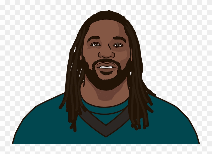Who Was The Last Eagles Player With At Least 136 Rushing - Illustration Clipart