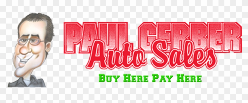 Paul Gerber Auto Sales - Graphic Design Clipart #4125559